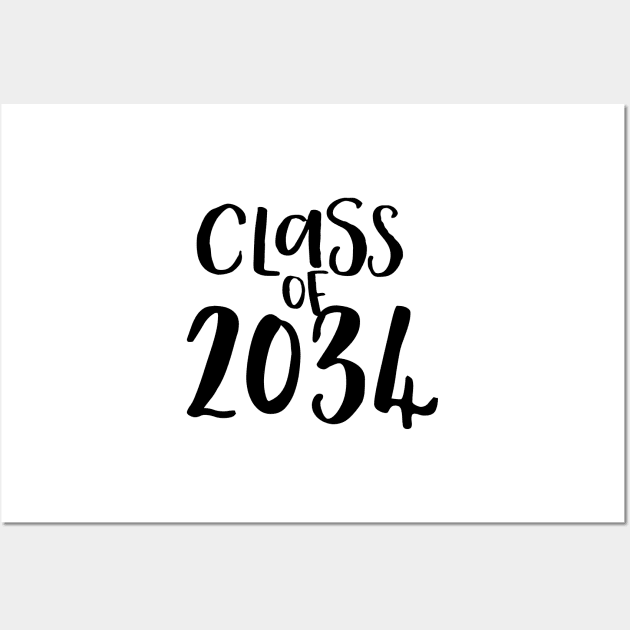 Class of 2034 Wall Art by randomolive